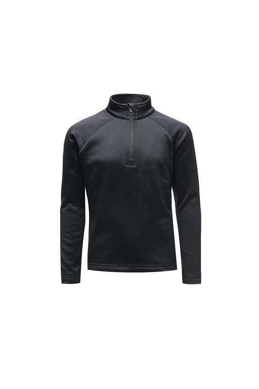 Top Spyder Savona Zip T-Neck Negros Para Niñas Mexico MX80623